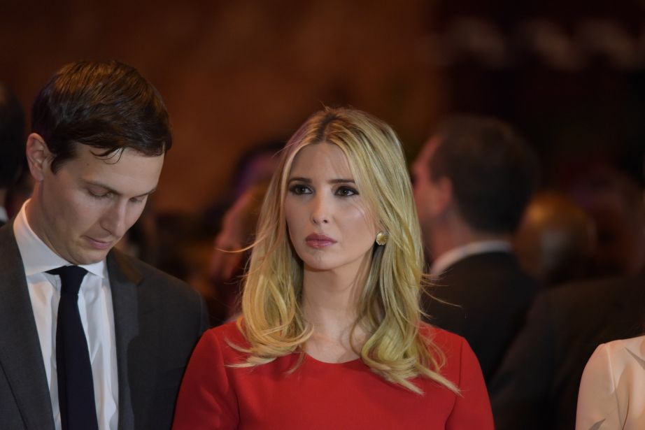 Ivanka Trump with husband Jared Kushner