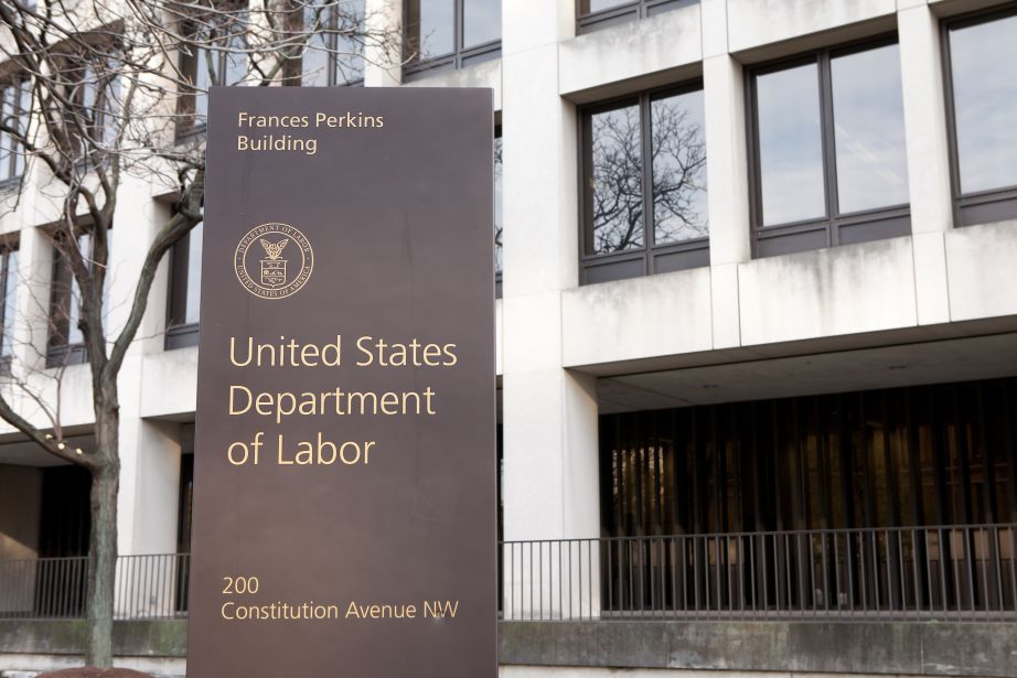 United States Department of Labor in Washington, DC