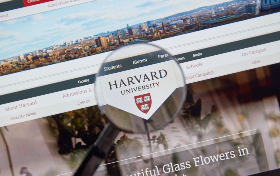 Harvard University website