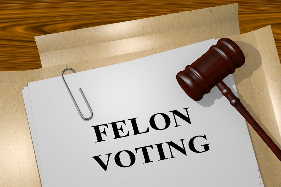 Folder felon voting