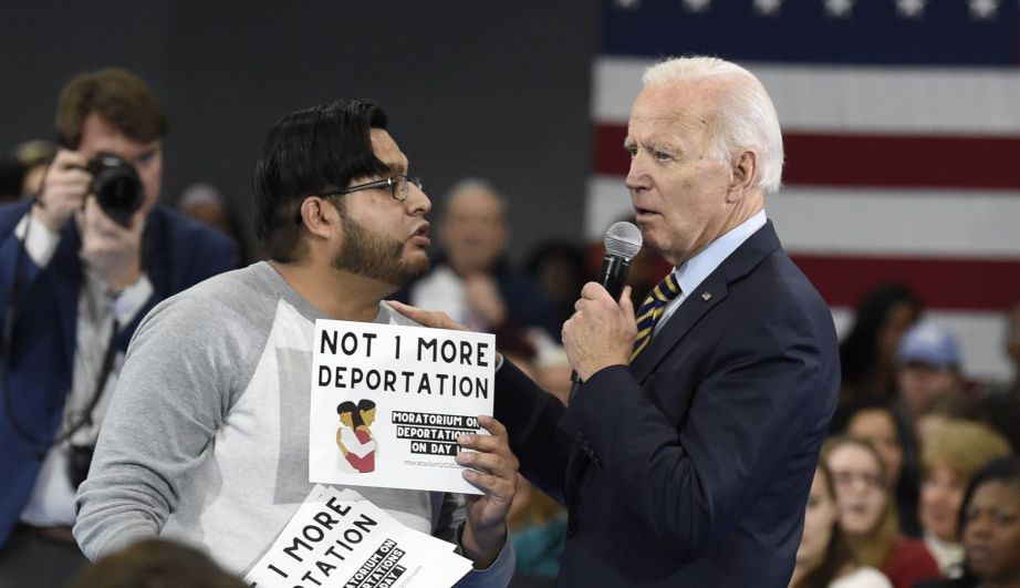 President Joe Biden during a town hall at Lander University in Greenwood, S.C., on Thursday, Nov. 21, 2019.