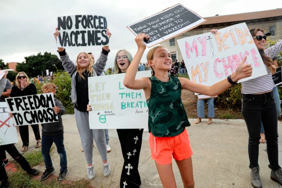 School District’s COVID Policies Warrant Award of Attorney’s Fees to Parent Group - Sandy Huffaker/Getty Images file via NBC News