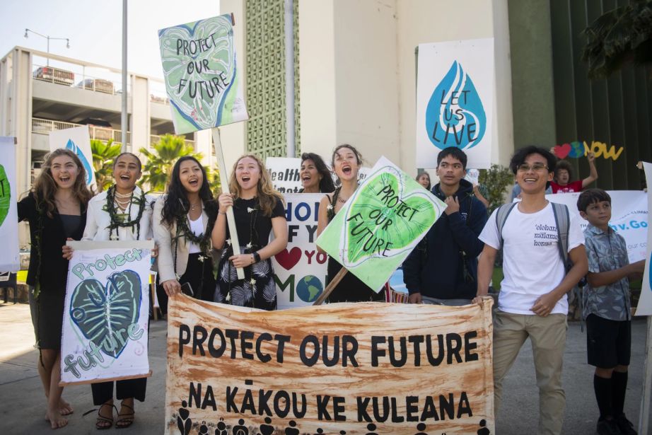 Hawaii Reaches Landmark Settlement with Youth Over Climate Change Lawsuit - Elyse Butler/Earthjustice via hawaiipublicradio.org