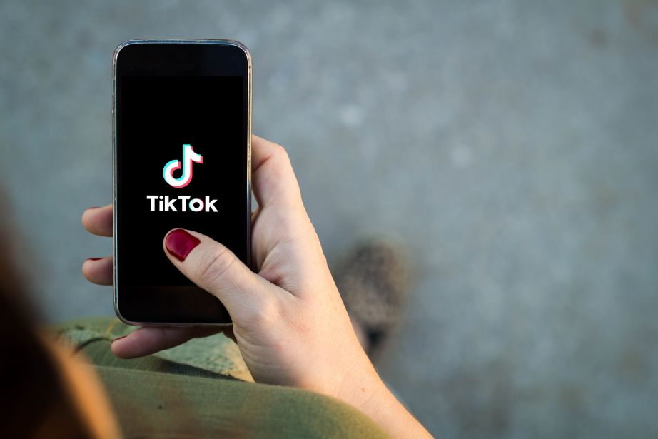 TikTok App on phone